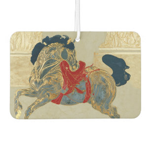 Désodorisant Pour Voiture Cheval Impérial Doré