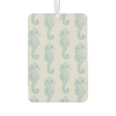 Désodorisant Pour Voiture Chevaux de mer tropicaux, Motif hippocampe - gris (Dos)