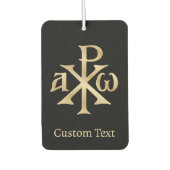 Désodorisant Pour Voiture Chi Rho Christogram (Devant)