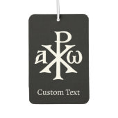 Désodorisant Pour Voiture Chi Rho Christogram (Devant)