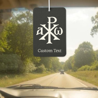 Désodorisant Pour Voiture Chi Rho Christogram