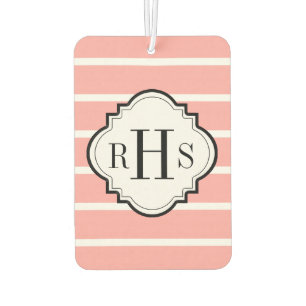 DÉSODORISANT POUR VOITURE CHIC AIR FRESHENER_04 BLUSH PINK/BLACK/WHITE