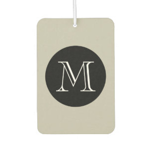 DÉSODORISANT POUR VOITURE CHIC AIR FRESHENER_547 PIERRE/NOIR/BLANC