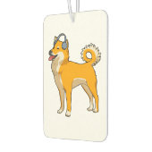 Désodorisant Pour Voiture Chien à écouter de la musique (Gauche)