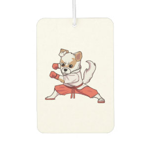 Désodorisant Pour Voiture Chien connaît Karate