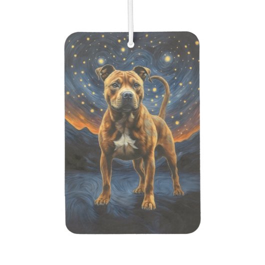 Désodorisant Pour Voiture Chien robuste Artsy (Devant)