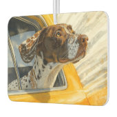 Désodorisant Pour Voiture Chien tacheté sur l'art de rouler en voiture Impri (Gauche)