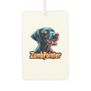 Désodorisant Pour Voiture Chien zombie Pointer à poil court allemand Hallowe