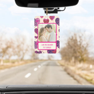 Désodorisant Pour Voiture Chimmer coeur violet quand vous êtes en colère
