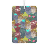 Désodorisant Pour Voiture Chouette dans la couronne (Dos)