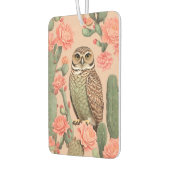 Désodorisant Pour Voiture Chouette Et Cactus Élégants À Brûler (Gauche)