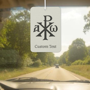 Désodorisant Pour Voiture Chréogramme Chi Rho