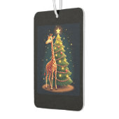 Désodorisant Pour Voiture Christmas Giraffe Official Tree Topper Funny Tall (Gauche)