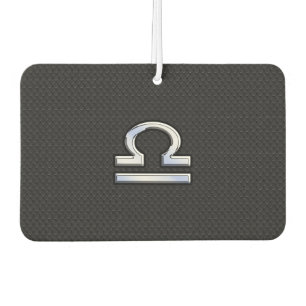 Désodorisant Pour Voiture Chrome Comme Libra Symbole Zodiac Serpent Décor de