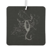 Désodorisant Pour Voiture Chrome Style Scorpio Zodiac Connexion Hevelius (Dos)