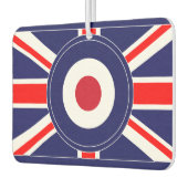 Désodorisant Pour Voiture Cible Union Jack Mods Angleterre (Gauche)