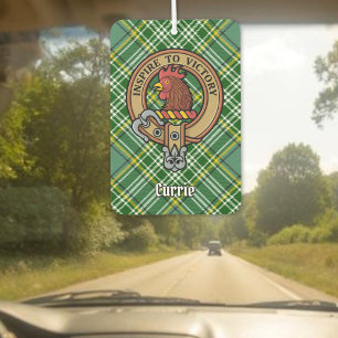 Désodorisant Pour Voiture Cimier de coq Clan Currie sur Tartan