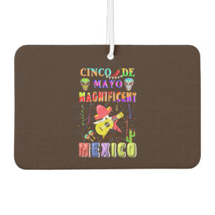 Désodorisant Pour Voiture Cinco de Mayo Magnifique Mexique