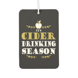 Désodorisant Pour Voiture Citation drôle de buveur de cidre artisanal