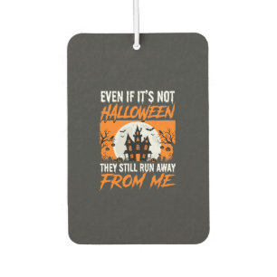 Désodorisant Pour Voiture Citation drôle de maison hantée pour Halloween Gra