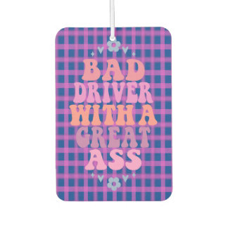 Désodorisant Pour Voiture Citations drôles de Funny Girl voiture rose