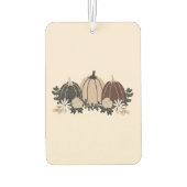 Désodorisant Pour Voiture Citrouille (Dos)