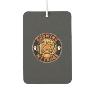 Désodorisant Pour Voiture Citrouille d'Halloween de fantôme de dessin de cro