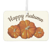 Désodorisant Pour Voiture Citrouille, Squash Automne Harvest Air Freshener (Dos)