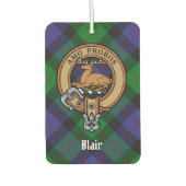 Désodorisant Pour Voiture Clan Blair Crest Air Freshener (Devant)