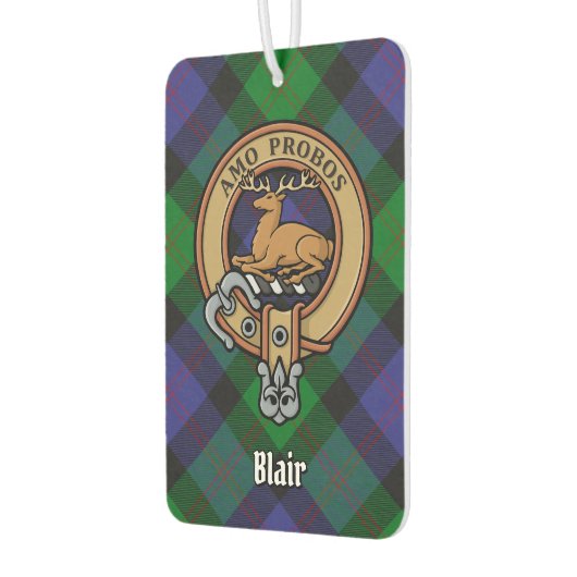 Désodorisant Pour Voiture Clan Blair Crest Air Freshener (Gauche)