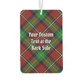 Désodorisant Pour Voiture Clan Boyd Crest sur Tartan (Dos)