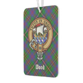 Désodorisant Pour Voiture Clan Wood Crest sur Tartan (Gauche)