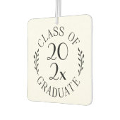 Désodorisant Pour Voiture Classe de 2023 Graduate Chic Black Emblem (Gauche)