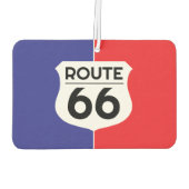 Désodorisant Pour Voiture Classic Route 66 logo de l'autoroute panneau voitu (Dos)