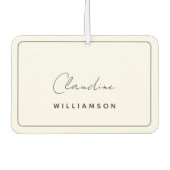 Désodorisant Pour Voiture Claudine Williamson (Devant)