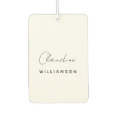 Désodorisant Pour Voiture Claudine Williamson (Devant)