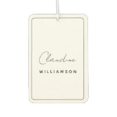 Désodorisant Pour Voiture Claudine Williamson (Devant)