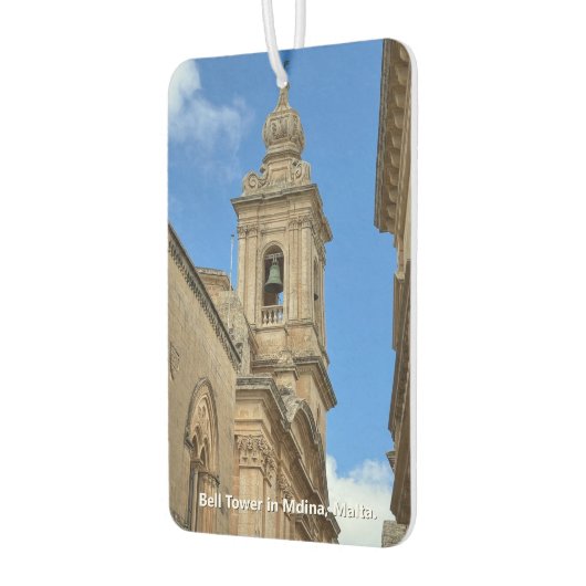 Désodorisant Pour Voiture Clocher à Mdina, Malte. (Gauche)