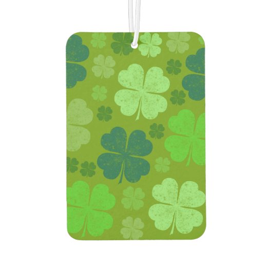 Désodorisant Pour Voiture Clovers verts, Lucky Clovers, Saint Patrick's Day (Dos)