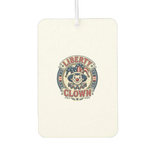Désodorisant Pour Voiture Clown de la Liberté Patriotique Patriotique Clownc