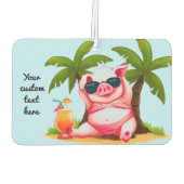 Désodorisant Pour Voiture Cochon Bikini (Dos)