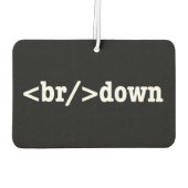 Désodorisant Pour Voiture code HTML (Dos)