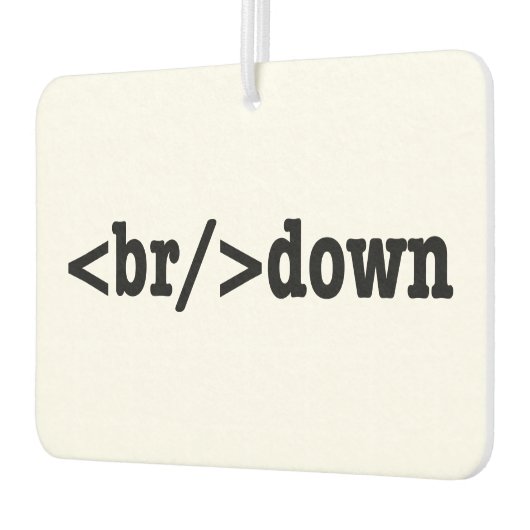Désodorisant Pour Voiture code HTML (Gauche)