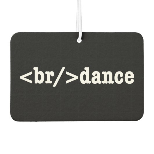 Désodorisant Pour Voiture code HTML de rupture (Devant)