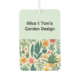 Désodorisant Pour Voiture Code QR de l'entreprise de jardinage Promotion mod