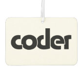 Désodorisant Pour Voiture Coder (Dos)