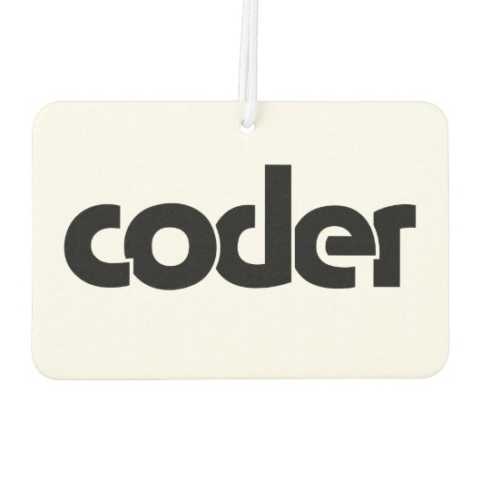 Désodorisant Pour Voiture Coder (Dos)