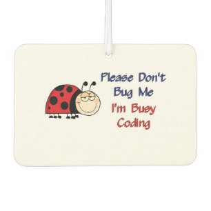 Désodorisant Pour Voiture Coder Médicale Ladybug2