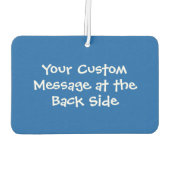 Désodorisant Pour Voiture Coeur du drapeau grec (Dos)