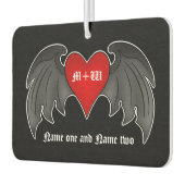 Désodorisant Pour Voiture Coeur romantique | Valentines+jour (Gauche)